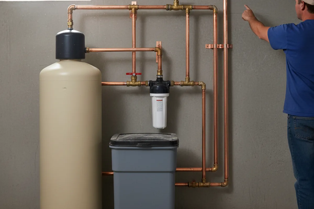 Whole-house water treatment system installed in Allen Park